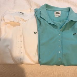 2 Lacoste polo’s